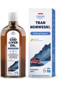Osavi Tran Norweski (Marine), 1000mg Omega 3 (Cytryna) - 250 ml.