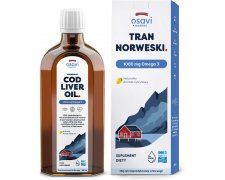 Osavi Tran Norweski (Marine), 1000mg Omega 3 (Cytryna)