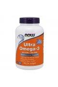 NOW FOODS Ultra Omega-3 500 EPA / 250 DHA -180 kapsułek rybnych - 180 kapsułek