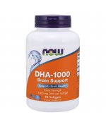 NOW FOODS DHA-1000 Brain Support wsparcie mózgu - 90 kapsułek
