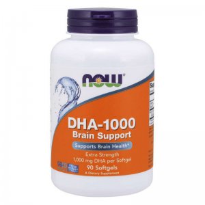NOW FOODS DHA-1000 Brain Support wsparcie mózgu