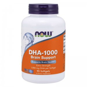 NOW FOODS DHA-1000 Brain Support wsparcie mózgu