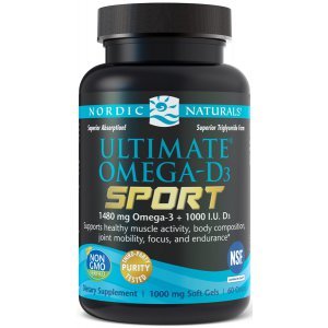 Nordic Naturals Ultimate Omega-D3 Sport, 1480mg Cytryna