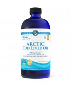 Nordic Naturals Arctic Cod Liver Oil - Tran 1060mg smak pomarańczowy 473ml - Olej 473ml