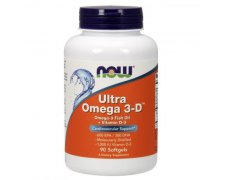 NOW FOODS Ultra Omega 3 + D3