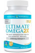 Nordic Naturals Ultimate Omega 2X, 2150mg Cytryna - 120 kapsułek