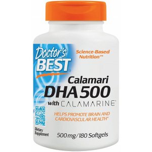 DOCTOR`S BEST Calamari DHA 500 with Calamarine 500mg