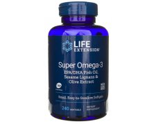 Life Extension Super Omega-3 EPA / DHA z Lignanami Sezamowymi i ekstraktem z Oliwek