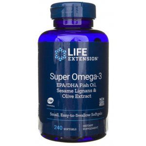 Life Extension Super Omega-3 EPA/DHA z Lignanami Sezamowymi i ekstraktem z Oliwek