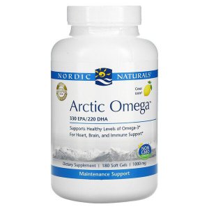 Nordic Naturals Arctic Omega 1000mg, cytryna