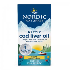 Nordic Naturals Arctic Cod Liver Oil, 750mg Cytryna