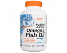 Doctor's Best Oczyszczony Olej Omega-3 1000 mg
