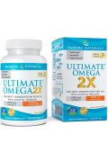 Nordic Naturals Ultimate Omega 2X 2150mg with Vitamin D3, cytryna - 60 miękkich kapsułek 