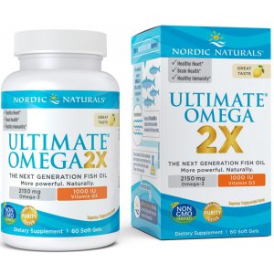 Nordic Naturals Ultimate Omega 2X 2150mg with Vitamin D3, cytryna