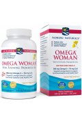 Nordic Naturals Omega Woman, 500mg - 120 kapsułek