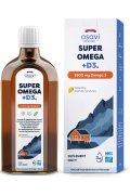 Osavi Super Omega + D3 (Marine), 2900mg Omega 3 (Cytryna) - 500 ml.