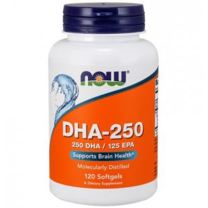 NOW FOODS DHA-250 250 DHA/125 EPA