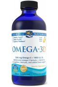 Nordic Naturals Omega-3D 1560mg Cytryna - 237 ml.
