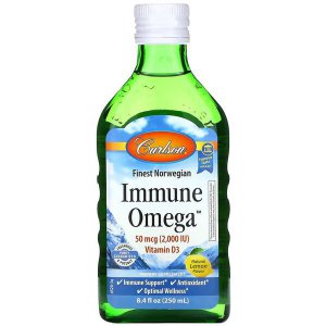 Carlson Labs Immune Omega, Natural cytryna