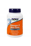 NOW Foods Omega-3 mini gels - 180 kapsułek