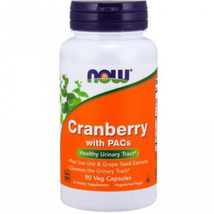 NOW FOODS Cranberry with PACs (Żurawina z proantocyjanidynami)