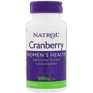 Natrol Cranberry, 800mg - żurawina