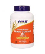 NOW Black Currant Oil (Olej z czarnej porzeczki) 1000mg - 100 kapsułek
