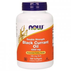 NOW Black Currant Oil (Olej z czarnej porzeczki) 1000mg