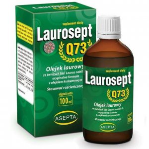 ASEPTA Laurosept Q73 krople 100ml (Liść laurowy)