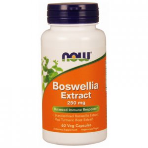 NOW FOODS Boswellia Extract + Turmeric 250mg