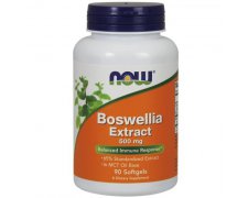 NOW FOODS Boswellia extract (Kadzidłowiec indyjski) 500mg