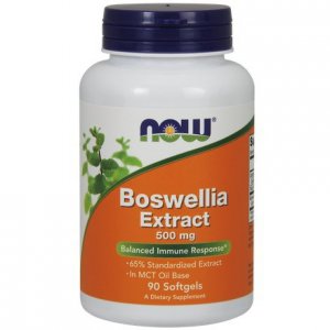 NOW FOODS Boswellia extract (Kadzidłowiec indyjski) 500mg