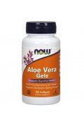NOW Aloe Vera Gels - 100 kapsułek
