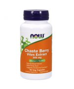 NOW FOODS Chaste Berry Vitex Extrakt 300mg - 90 kapsułek