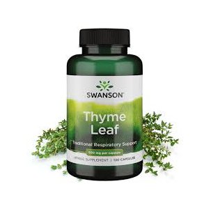 Swanson Thyme Leaf, 500mg Liść tymianku
