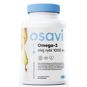 Osavi Omega-3 Olej Rybi, 1000mg (Cytryna)