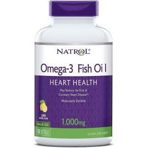 NATROL Omega-3 Fish Oil, 1000mg