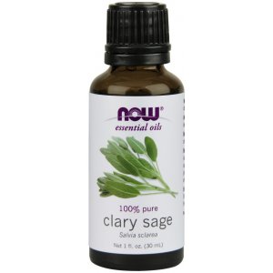 Now Foods Essential Oil, Clary Sage Oil - 100% Olejek z Szałwii - Szałwia (30 ml)