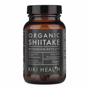 KIKI Health Shiitake Extract Powder Organic - ekstrakt z grzybów Shiitake