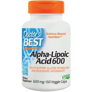 DOCTOR`S BEST Kwas alfa liponowy 600mg