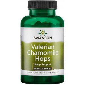 Swanson Full Spectrum Valerian, Chamomile & Hops