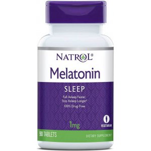 Natrol Melatonin, 1mg Melatonina 
