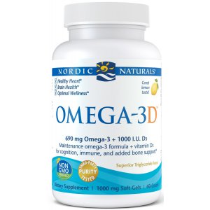 Nordic Naturals Omega-3D, 690 mg Cytryna