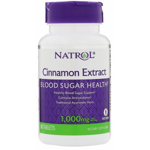 Natrol Cinnamon Extract, 1000mg cynamon ekstrakt