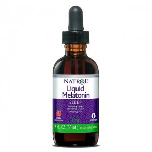 Natrol Liquid Melatonin, Berry Melatonina w płynie 
