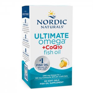 Nordic Naturals Ultimate Omega + CoQ10, 1280mg Cytryna