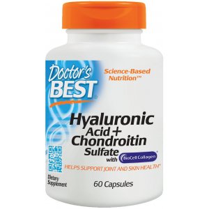 Doctor's Best Hyaluronic Acid + Chondroitin Sulfate with BioCell Collagen