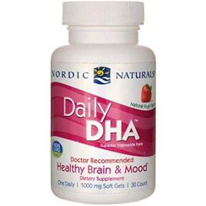 Nordic Naturals Daily DHA (truskawka)
