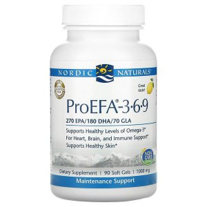 Nordic Naturals ProEFA - 3.6.9, cytryna