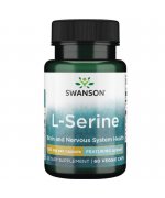 SWANSON AjiPure L-seryna (L-serine) 500mg - 60 kapsułek